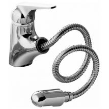 Mitigeur lavabo avec douche extractible Gattoni H2omix 6007065C0 Chromé