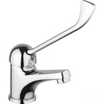 Mitigeur lavabo avec levier clinique et vidage 1''1/4 Piralla Ariel 0RE00088C16 | Chromé - Vidage automatique 1"1/4