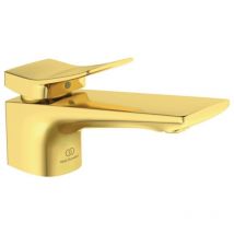 Ideal Standard - Mitigeur lavabo Conca avec tirette et vidage Or