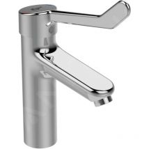 Ideal Standard - Ceraplus ii - Mitigeur de lavabo Grande avec levier médical, chrome BC106AA