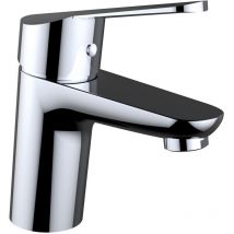 Clever - Mezclador monomando de lavabo 70 mm con desagüe automático universal quick-clac nf Master EcoNature Cold Open C3 - standard hidraulica