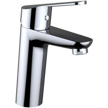 Mezclador monomando de lavabo Clever 110 mm con desagüe automático universal quick-clac NF Master EcoNature Cold Open C3 - STANDARD HIDRAULICA - 61851