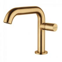 Mamoli - Mitigeur lavabo couleur laiton brossé Tuttodunpezzo 47100000005G Laiton brossé