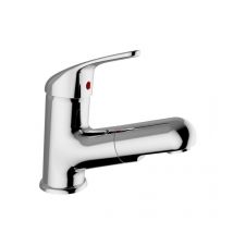 Teorema Rubinetteria - Mitigeur lavabo en laiton chromé - Teorema Golf Plus