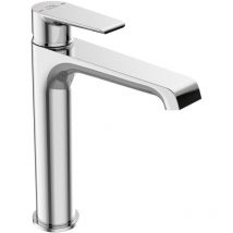 Kuchinox - Mitigeur lavabo larg à poser avec bouchon Dimensions de la cartouche : 35 mm Finition : chromé