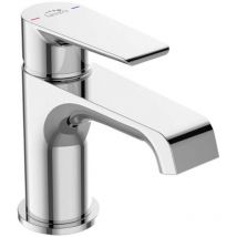 Kuchinox - Mitigeur lavabo largo vertical avec bouchon Dimensions de la cartouche : 35 mm Finition : chromé