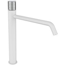 Mitigeur Lavabo Xxl Aura (bec 230 Mm) Finition Grb: Blanc