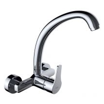 Standard Hidraulica - Mitigeur monocommande Chrome Mural Evier go - sth