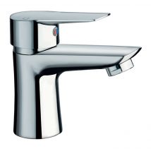 Cristina Ondyna - Robinet mitigeur lavabo sans vidage open Chromé OP21151