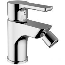 Teorema Rubinetteria - Mitigeur bidet avec vidage 1'1/4 Teorema Goodlife 86401 Chromé