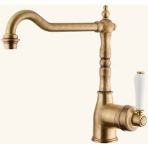 Chambord - Robinet rétro vieux bronze edmond