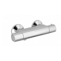 Alpi Rubinetterie - Mitigeur thermostatique de douche extérieur en laiton chromé - Alpi Joy