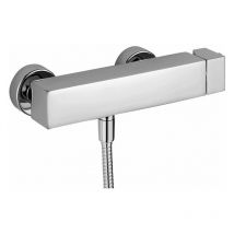 Paffoni - Level série LEQ268CR mitigeur thermostatique externe de douche Chromé - Laiton