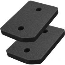 Lot de 2 filtres pour sèche-linge Miele T1 - Filtre de base pour sèche-linge - 9164761 - Pièce de rechange - Éponge - Accessoire pour sèche-linge à