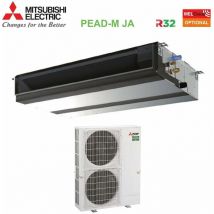 Mitsubishi Electric - air conditioner ducted inverter medium head 42000 btu pead-m125ja + puz-m125yka three phase r-32 wi-fi optional
