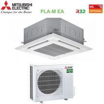 Aire Acondicionado Cassette 90x90 4 V铆as 18000 Btu PLA-M50EA + SUZ-M50VA R-32 Wi-Fi Opcional con Rejilla Incluida - Mitsubishi Electric