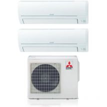 Mitsubishi Electric - Climatiseur réversible Multi Split msz-hr 12+15 avec MXZ-3HA50VF R-32 Wi-Fi en option 12000+15000 btu a++