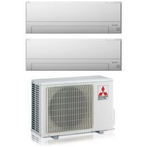Mitsubishi Electric - dual split inverter air conditioner series msz-bt 12+12 avec mxz-2f53vf r-32 wi-fi integrated 12000+12000