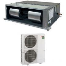 Mitsubishi Electric - ducted air conditioner inverter high head 65000 btu pea-m200la + puz-m200yka three phase r-32 wi-fi optional
