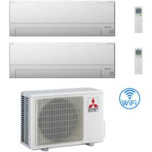 Mitsubishi Msz-bt Wifi R32 Dual Split Inverter Klimaanlage 7000 + 7000 Btu Mit E.u. Mxz-2f33vf Neu Klasse A++/a+