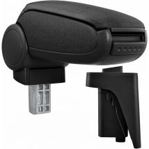 Pro.tec - Mittelarmlehne Audi A3 8P mit Staufach Textil Schwarz