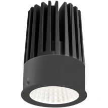 Mix cct downlight negro con selector de temperatura