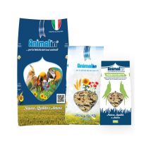 Also Mix Parrocchetti 850Gr – Alimento per canarini – Miglio giallo, scagliola canadese, avena decorticata, girasole piccolo – 40664
