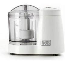 Defibrico - Mini-zerkleinerer 0,35 l 120 w weiß - Black+decker - BXCH120E