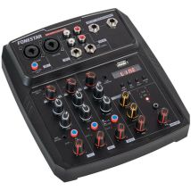 Fonestar - Mixeur de studio 4in Usb-c Mix-4live