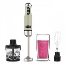 Mixeur plongeant Power RetroGreen 1200MAX Cream&Crush - Cecotec