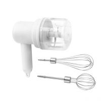 Mixeur plongeant électrique, mixeur multifonction sans fil rechargeable par usb à 3 vitesses avec 2 moustaches, mixeur plongeant électrique portable