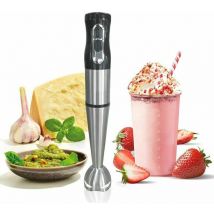 Jalleria - Mixeur Plongeant professionnel Batteur Electrique Hachoir anti-éclaboussures acier inoxydable Blender 700W,1000 tr/min, Robot Mixeur pour