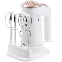 Kingso - Mixeur plongeant Sokany 500 w 5 vitesses 360° fouet batteur batteur électrique automatique Hasaki