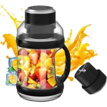 Treetalk - Mixeur Portable, 2000 ml Gourde Mixeur Rechargeable usb pour Smoothie/Milk-shake/Fruits, Mini Blender Sans Fil pour Sport Camping Fitness