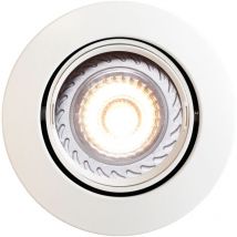 Spot encastré MIXIT, Matière plastique, Couleur Blanc, GU10, H.7.2, IP23 / NORDLUX Extérieur