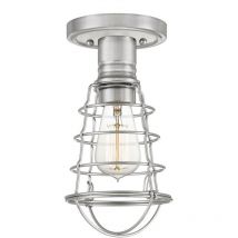 Quoizel - Elstead Mixon Plafonnier semi-encastré nickel brossé