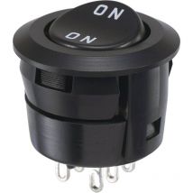 DS-059F-ON Interruttore a bilanciere 250 v/ac 3 a 2 x On / On Permanente 1 pz. - Miyama