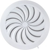 Awenta - mkk T88 - Copertura della griglia di ventilazione circolare, Diametro regolabile a 100-150 mm