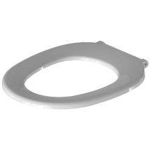 Kunststofftechnik Wc-sitz Kadett Plus Ohne Deckel Weiss Mit Metallscharnier A200-1201 - Mkw