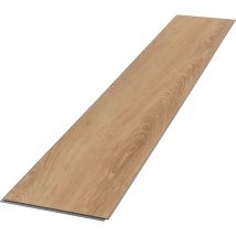 Ml-design Deluxe Pvc Bodenbelag, Click Vinyl-dielen, Vinylboden, 122 Cm X 18 Cm X 4,2 Mm, Dicke 4,2 Mm, 6,16m²/28 Dielen, Sandbar Eiche, Braun, 