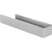 ML-Design Toallero de Pared sin Taladrar 22 cm Plateado de Aluminio Organizador para Colgar Toallas Multifuncional Estante Autoadhesivo Ahorro de