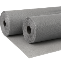 Rete Zanzariera 150 Cm X 4 Metri Alluminio Americana 18/16 Grigia