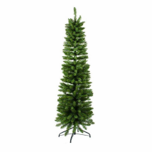 Albero Di Natale Artificiale Slim Salvaspazio Monviso Folto Cm 180