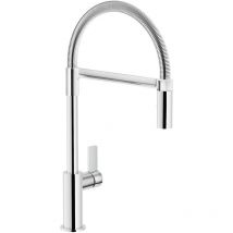 Nobili - aquatop Mitigeur cuisine flag RCS968/DO Chromé avec douchette 2 jets