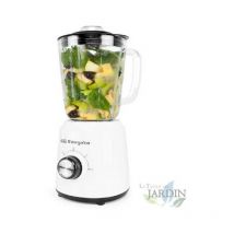 Mixeur à Smoothie Power Orbegozo 500W. Capacité de 1,5 litre. Pot en cristal. 2 vitesses + Turbo