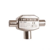 Electro Dh - Mélangeur Séparateur inductif blindé 1 Femelle à 2 Mâle Séparateur . Ampoule. 10.541/F/I/BT 8430552102310