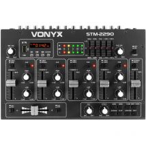 Kalisse - Mélangeur Usb/bt 6 pouces Vonyx Stm-2290 172.985