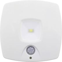 Müller-Licht 27700015 Luce notturna led con sensore di movimento Quadrato led (monocolore) Bianco luce del giorno Bianc