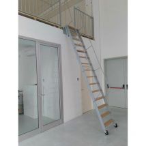 Echelle Direct - Müllertreppe Grau - zu erreichende Höhe 1,75cm - SOPALCO/G175