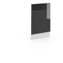 Frontblende Fame-Line, Anthrazit Hochglanz, 45 cm ohne Arbeitsplatte Vicco